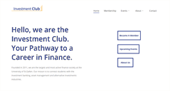 Desktop Screenshot of investment-club.ch