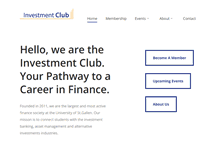 Tablet Screenshot of investment-club.ch